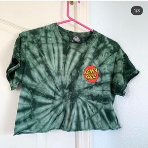 Santa Cruz tye die shirt